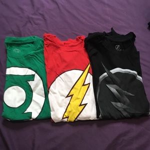 DC comics Flash and Green Lantern Tee